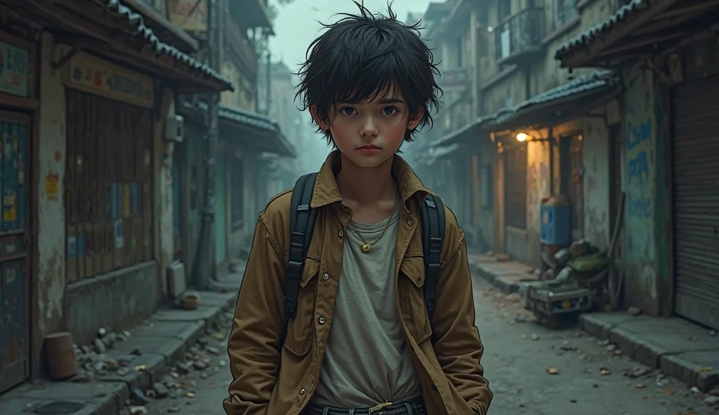 (A little dramatic style)
"came to town for the first time,
Only Rs 50 in pocket,
And a sea of hope in the heart."
