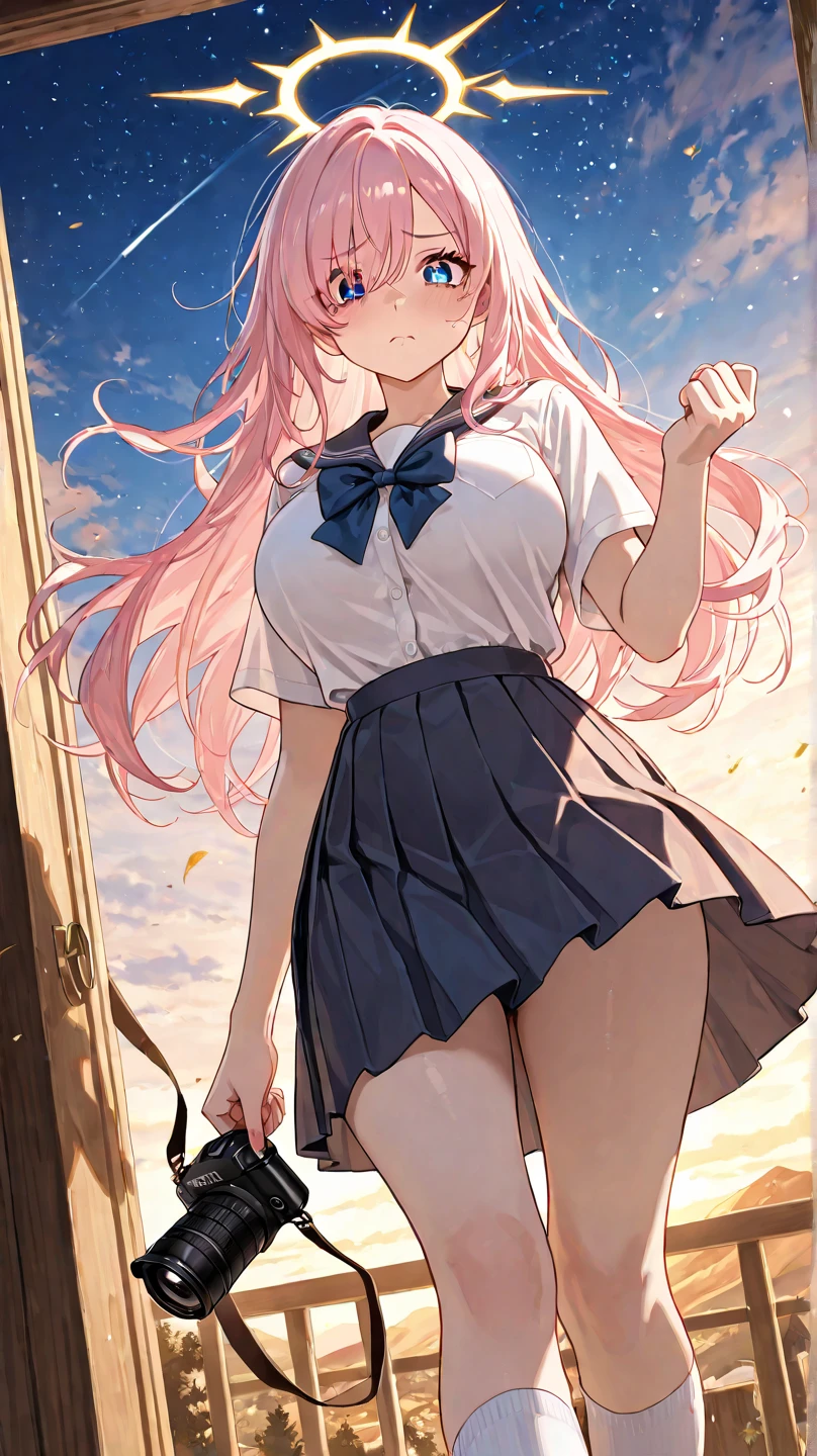 Complete Biology, Skirt flip, real cotton panties, Get wet