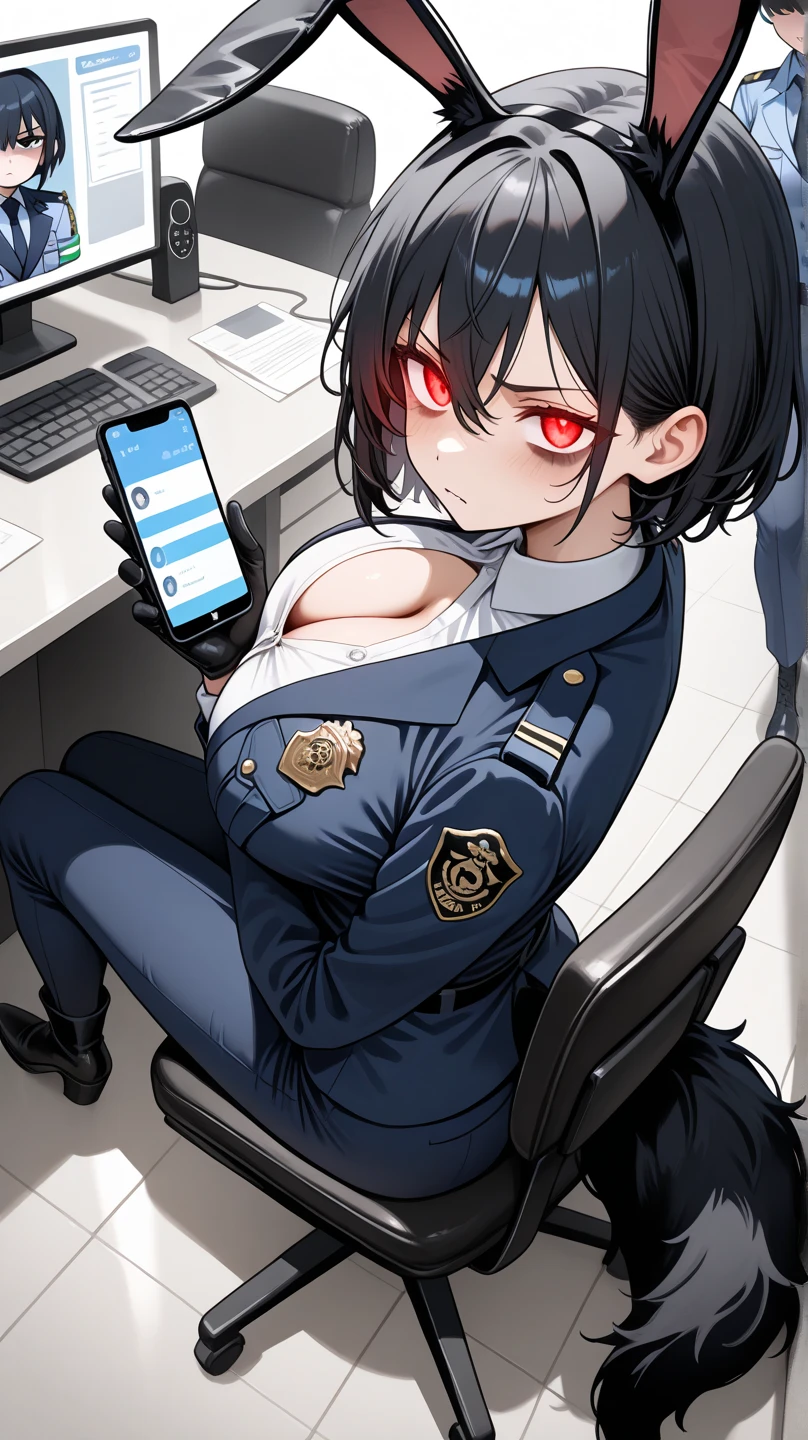 A picture_comparing,large tit,(A MILF:1), ,telephone,cellular phone,smartphone,Handheld,pic, n, in train, smartphone screen :1.6