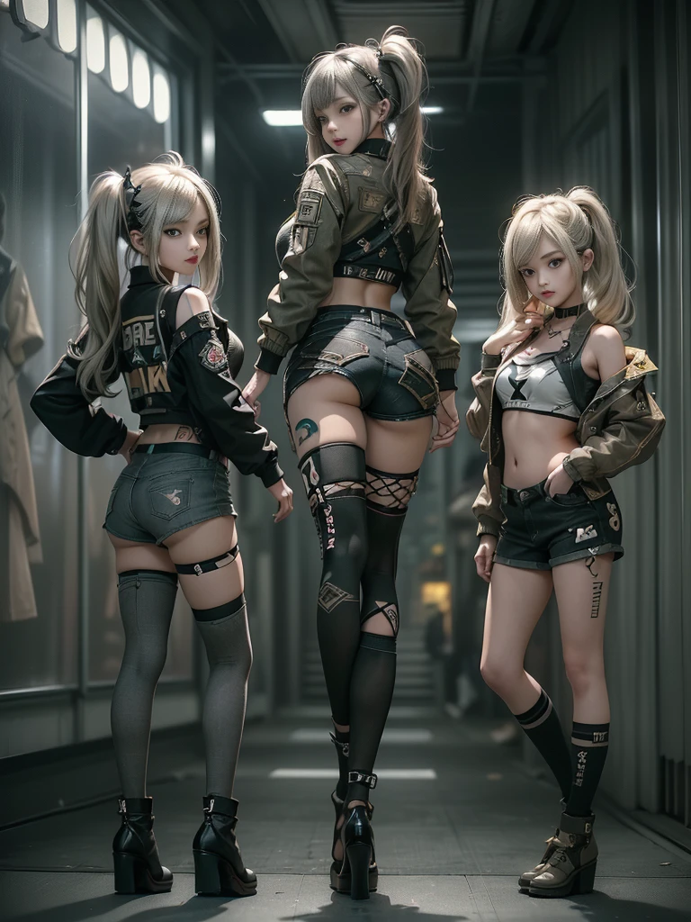 prostitutes in the cybercity waiting for the clients