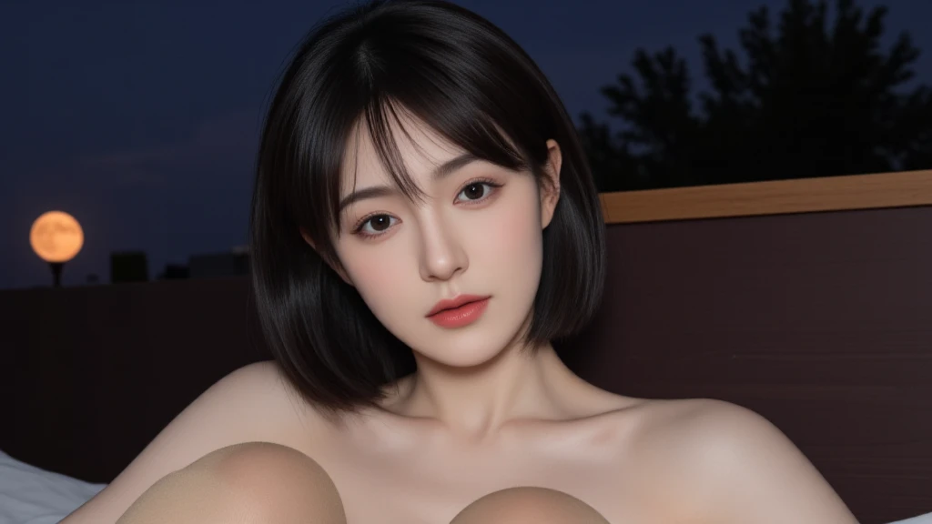 (Browsing Caution:1,4),Mix 4, (8k, RAWphotograph, Highest quality, Tabletop: 1.45), (Realistic, Realistic: 1.37),illumination, night, プロのillumination, photographn mapping, Radio City, Physically Based Rendering, Gradient Brunette, 高品質のphotograph, High resolution, 1080P, (Detailed facial depiction), (Detailed description of the hand), (Delicate CG), Extreme light and shadow, Rich details, (Detailed facial features), (Highest quality), Look in front of you, Highly detailed face, Highly detailed lips,  超High resolution, (Faithfulness: 1.4), photograph, 1 girl, [(sad)],  , Thin limbs, movie, Cool pose, I Cup, Highest qualityな完璧なボディ, photographのような, (1 girl: 1.3), Perfect balance, (Huge, Perfect breasts, Areola),(Realistic, Photorealistic:1.37),One Girl, Cowboy Shot,Professional Lighting, Photon Mapping, Radio City, RAWphotograph、(Photorealistic:1.4)、Octane Rendering、Complex 3D rendering with ultra-detail, Studio Soft Light, Rim Light, Vivid details, Super Detail, Realistic skin texture, Detailed aspect, Beautiful details in the eyes, Highly detailed CG Unity 16k wallpaper, compensate, (Detailed Background:1.2),Highest quality, 超A high resolution, Tabletop, One Girl, One girl,alone, Upper Body,View Viewer, Black Background, Bobcut, short hair, Multicolored Hair, compensate , Lips parted, Black Lips, eyeliner, Gothic, Goth Girl,((Light on face:1.2)),((movie照明:1.2)),(Photorealism:1.4),((necklace)),((A woman who always smiles)),((nightのプールサイド:1.6)),((Lighting on face:1.1)),((Delicately depicting the face:1.2)),(Pixie Cut:1.5),((Black hair color:1.4)),(((Completely naked))),(((nsfw))),(((Completely naked))),((((Completely naked)))),(((nsfw)))