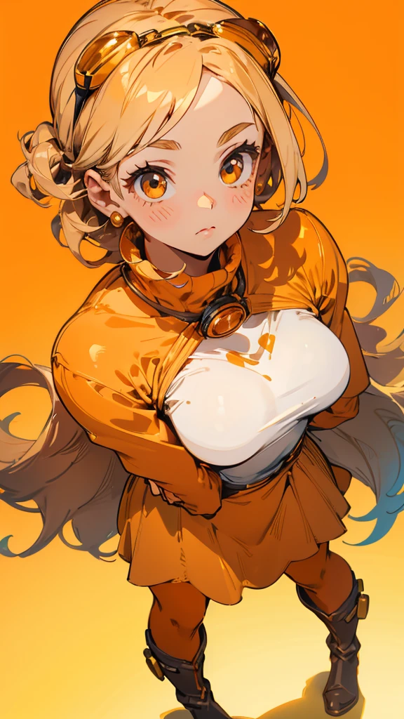 Master Parts, Best Quality, Render Jobs、。.。.3D Styles、。.。.3DMM、。.。.3D, 1girl in, Soio, yellow  hair, hitornfreckles, jewely,Breaking out in a cold sweat、 (Embarrassed look)、(((seated and restrained)))、(((Tied behind your back)))、 M-shaped legs、Realistic, full length, Clear and simple background, yellow fringe, (Long Skirt Dress)、(((Nipples visible from the chest)))、looking at away, Short bob hair, Separated lips, green colored eyes, gargantilha, makeup,, Beautiful teeth, Yellow shoes、((no-pantie))、((()))、((((panties are taken off))))、((((pubic hair is yellow))))、(((Pubic hair is visible)))、((Yellow man hair has grown))、(((((Visible yellow man hair)))))、Realistic body、(life-likeｵﾏﾝｺ)、(((very realistic cameltoe)))、(((up skirt))),(((ｵﾏﾝｺLooks)))、(Cameltoe),、Small、are small、the shape of the papilla is visible、(((The shape of the nipple is clear)))、((pointed papillae)