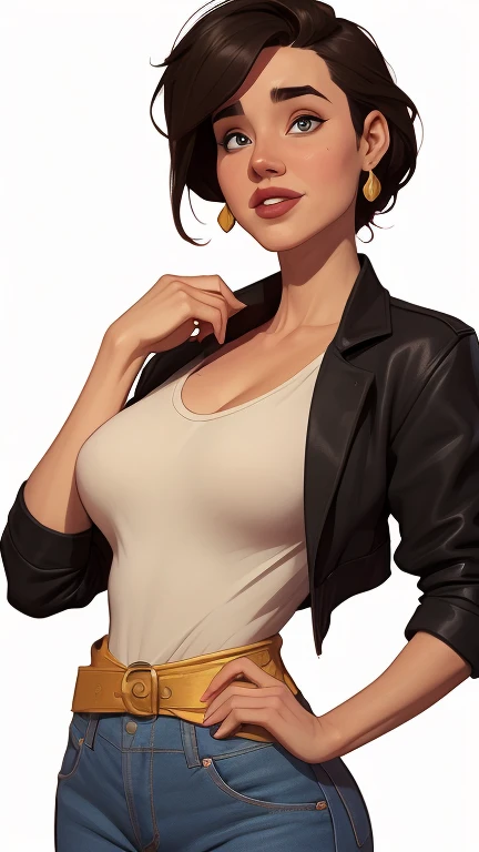 uumstyle Cartoon style digital illustration GTA style cartoon drawing of a woman with a crown on her head, drawn in the style of artegerm, even model | artegerm, arte detalhada, Ross Draws 1. 0, style , Retrato de RossDraws, and rossdraws, in style of artegerm, extremely detailed , rtrato de pride Jennifer Connelly personagem mulher estilo Jennifer Connelly com marcas de guerras Imagem de desenho animado de uma mulher .Ilustra??o estilo desenho animado, estilo de arte dos desenhos animados, estilo de arte dos desenhos animados, digital illustration style, estilo atompunk projeto de pessoaagens altamente detalhado, arte digital detalhada coragem, Forest fan art, Design de personagens de retrato, beautiful digital illustration, retrato de alta qualidade, Arte em quadrinhos, mulher jovem cabelo com transas lindas . Queen Anna by Jennifer Connelly lined eyes Medium large bust and wonderful sexy clothes. image expression of sexual desire from waist to head illustration Queen Anne of Arendelle atompunk style Fallout 4 style pose playboy magazine sensual witch Character cartoon style facial expression happy beautiful smile and six medium small portrait mode waist up with lots of gold around her other stones portrait precious mode waist up queen of the south Jennifer Connelly GTA scenery dominatrix gold coins chest with jewelry with her boyfriend, um homem com barba preta, armado com um estilo militar, Jennifer Connelly Turnaround sheet Creates multiple images in different poses of the same cartoon character:1.2), Woman from Southern Brazil Drawing Art Gaucho Artline white background woman Cartoon image of a woman , roupas sensuais , garota super valente destemida , Ilustra??o estilo desenho animado, estilo de arte dos desenhos animados, estilo de arte dos desenhos animados, digital illustration style, projeto de pessoaagens altamente detalhado, arte digital detalhada fofa, City fan art,  Xena Personagem Christina R