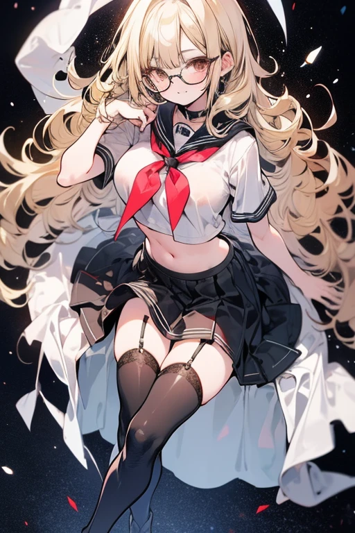 top-quality、realistic touch,high-detail、photoRealstic、Long body、captive beauty、big eye、huge tit、Strong platinum blonde eyelashes、platinum-blonde、Beautie、A sexy、full body Esbian、Sparkling eyes、Submissive smile、Flushed cheeks、Kamimei、thin-waist、Voluptuous thighs、Enraptured look、Raked bangs、The forehead is protruding、Corset to emphasize the brest、sleeveless、High school student in sailor suit、skirts that are too short、clothes with wide open sides