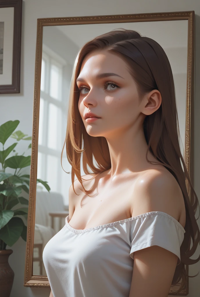 8K,Best quality, masterpiece, ultra high res, (photorealistic:1.4), raw photo, (Authentic skin texture:1.3), (film grain:1.3), (selfie angle),1girl,beautiful detailed eyes and face,masterpiece, best quality,close-up,upper bod,