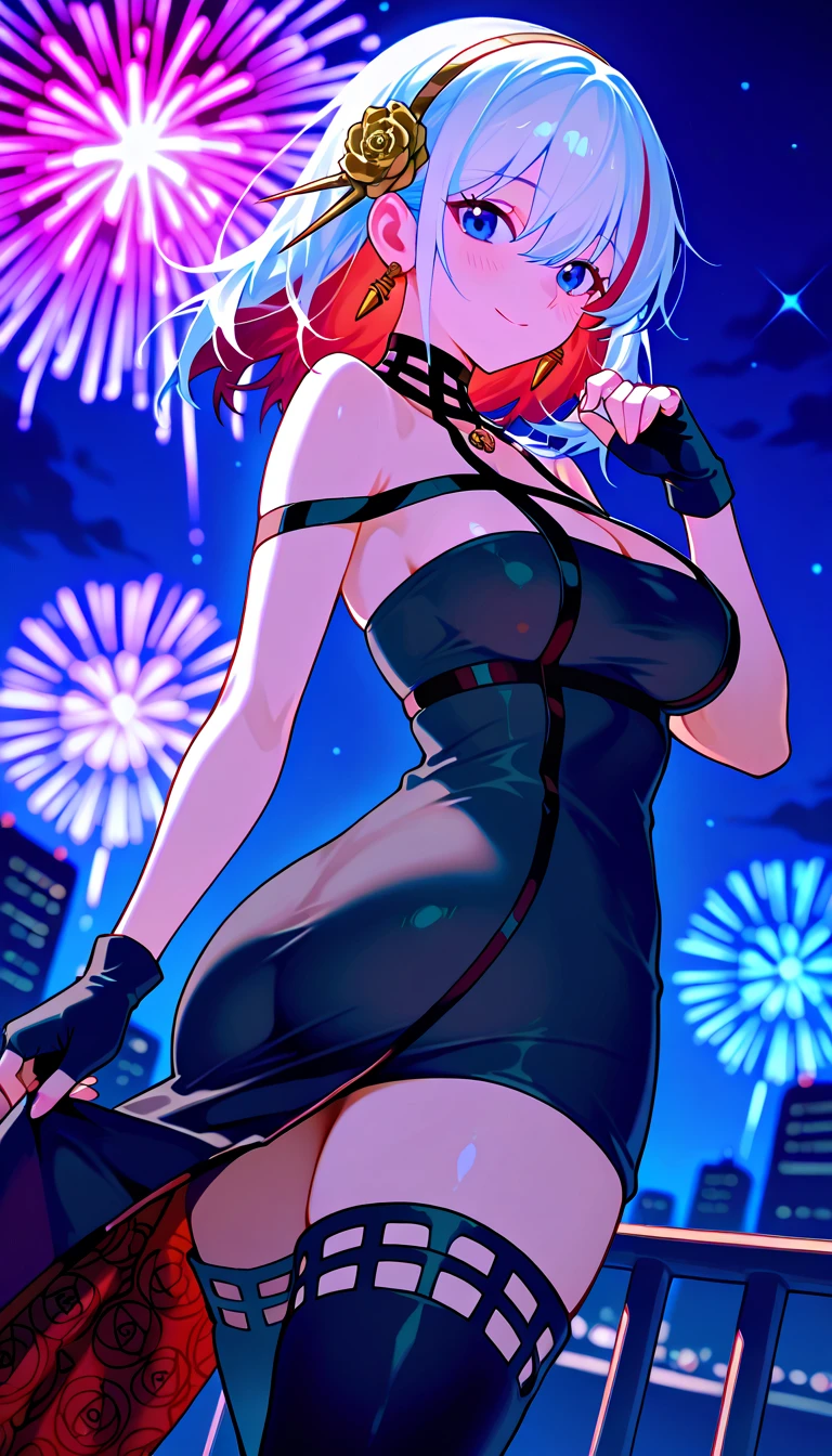 (8K, HDR, highres), ((((hyperrealism, masterpiece, best quality, ultra highres)))), (pin light, cinematic light), (hyper detail, finely detailed),
1girl, __MY/background2__, magical realism, movie still, {cowboy shot|full body|upper body},
__hair-female__, large breasts:0.3, Natural breasts:0.3, (slim waist:1.1), (wide hip, large pelvis:1.3), (hip_up), (thick thighs and legs), oiledwet:1.4,
((detailed beautiful face)), (perfect eyes, detailed eyes), (detailed facial features), beautiful and clear eyes, detail eye pupil, lipgloss, (Eyelashes:1.4), detailed hair, (((hair over one eye))), glossy, perfect hands,
{turnred_face|sorrowful_face|charmed_face|seduced_face|drunk_face|ecstasy_face},
(blazer:1.1), (((black mini skirt, silk blouse))), (Korean:1.3, japanese:1.1), tight, (((pubic hair:1.5, high heels))),
__200WildcardsNSFWAnd_sdWildcards/earrings__, {necklace|amulet}, shoulder bag,
pureerosface_v1:0.15,