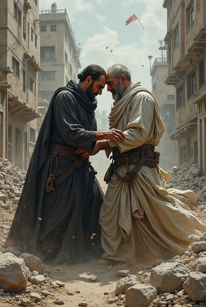 Met 2nd Muslim brother after the war, Muslim
