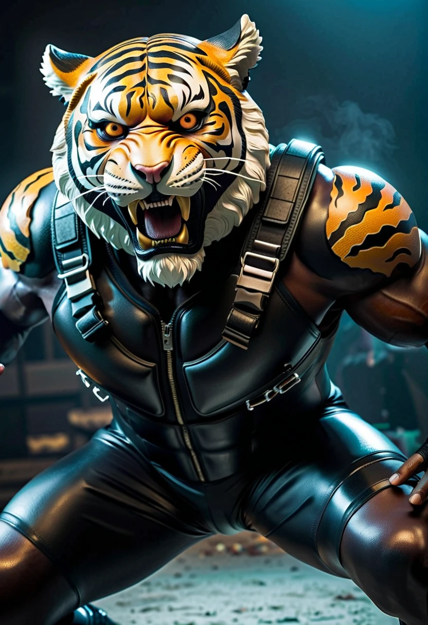 create an image of the tiger on the PG online gaming platform holding money