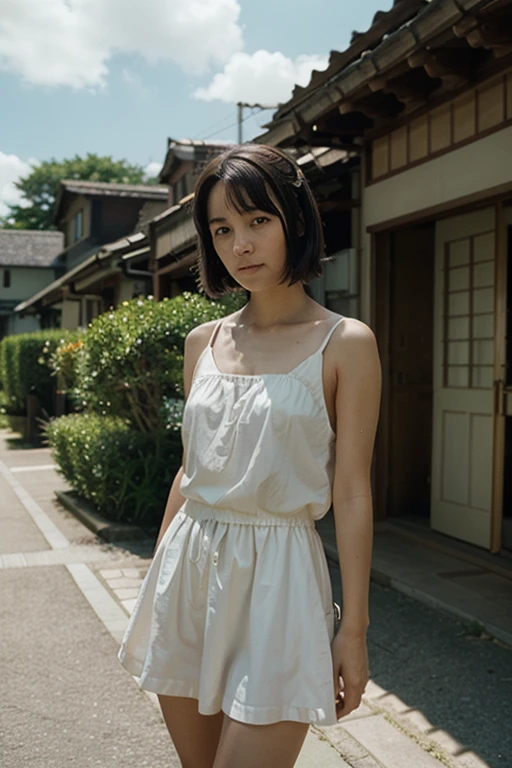 1 person Cute Japanese Girl Kyoto Short Hair