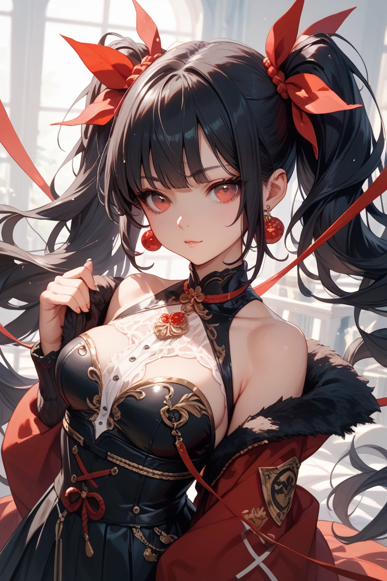 masutepiece, Best Quality,Squat ,Crab crotch,leotard,highleg, Elegant, 1girl in, thigh high boots, well-muscled,Cute, blushed, Looking at Viewer, From above,, Mini skirt, White and black striped T-shirt, Blue eyes, Beautiful eyes, Beautiful background, light Particle, Sun rays, Dramatic Lighting, Outside, shiny, Realistic, masutepiece, Best Quality, Ultra-detailed, Detailed, Scenery, Beautiful detailed eyes, detailed hairs