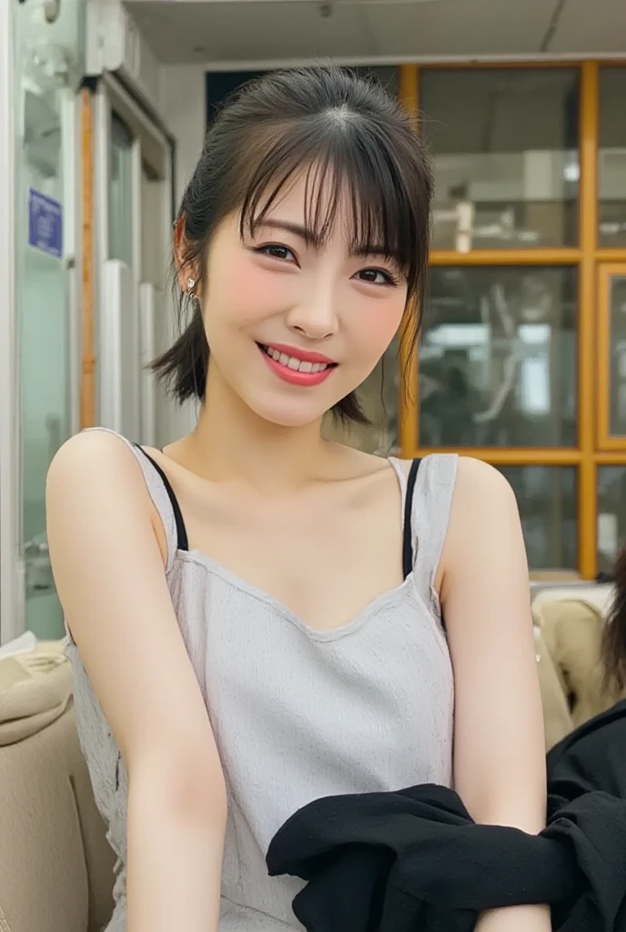 Highest quality、Highest quality、Detailed skin type、Accurate ???????、Beautiful Face、licking   sausage、Put your tongue on the sausage、Wet sausage、Precise lips and tongue、Liquid dripping from tongue、Detailed tongue、Accurate Fingers、Precise palm、Sexy look、Beautiful Eyes、Beautiful clavicle、White silk underwear、See through、Beautiful cleavage、Mid-chest、Sweaty skin、