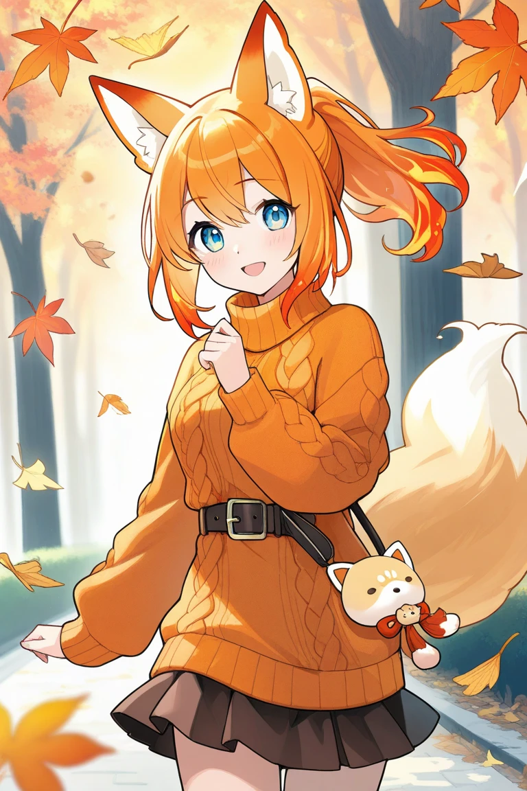 Red Panda Boy,School,student,(Cute characteristics of hoodies) Ultra-fine,Exact details,4K ultra-vivid,Cute Face,Fluffy fur,Furry,Water Play,swimming,Ocean,Cute art style in anime,Pixiv Contest Winners,(Cheerful teenager,15 years old:1.3)sunset,single,alone,Red collar