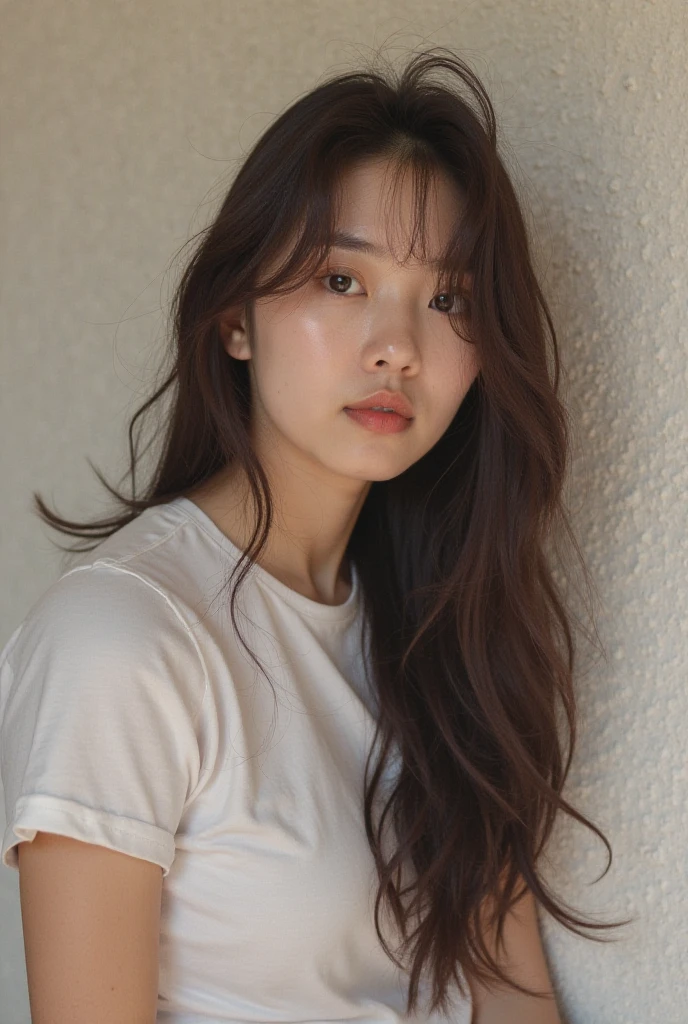 ((masterpiece)), (((best quality))), ((ultra-detailed)), (Amazing:1.1),detailed, perfect body, busty breast, beauty black hair, perfect saturation, perfect eyes, perfect face, perfect lighting, vibrant colors, innocent expression, delicate features, stunning beauty, realistic skin texture, glossy lips,