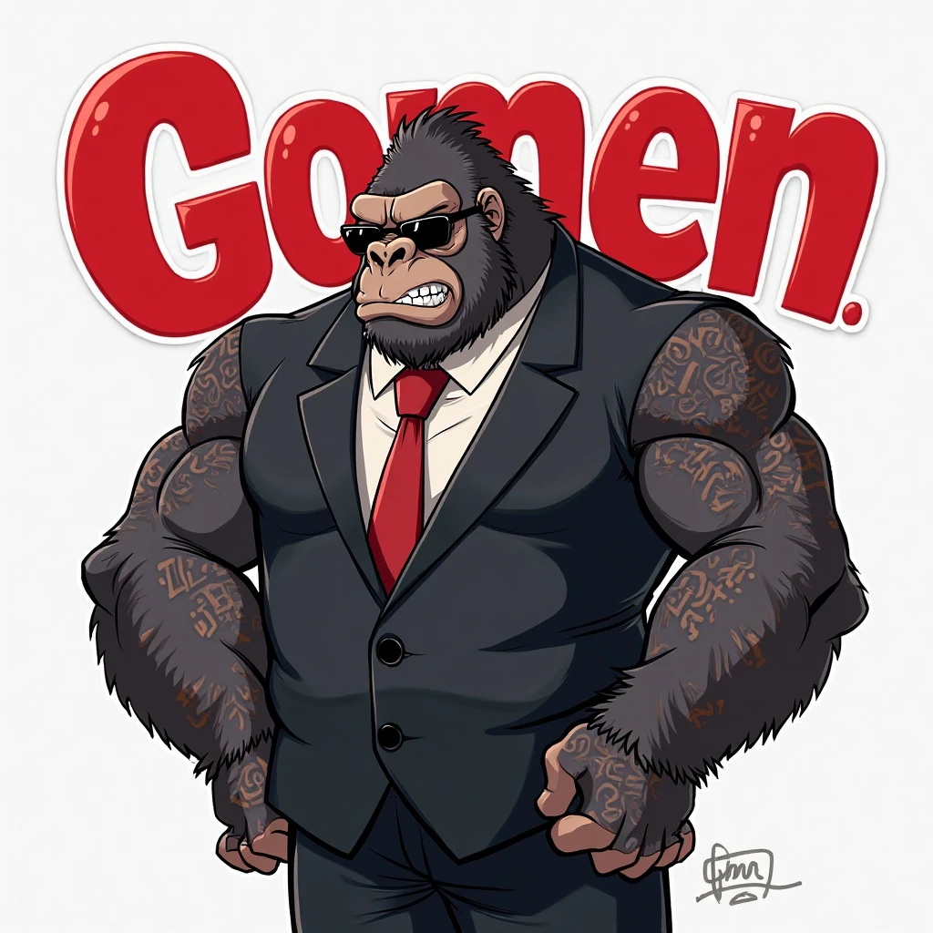 Magazine cover. solo, 1boy, perfect anatomy, ground view, wrinkles skin, high shoot, down view, perfect proportion, huge horn, sharp teeth, tusk, sharp eyes, big eyes, angry, red eyes, horn, devil tail, mad, perfect fingers, big hand, fingers. Huge Muscular Old man with short hair, shoes ,(white shorts), view from side, pectoral, thick arms, huge pectoral, wide pectoral, white hair, white beards, simple background, masterpiece, semirealistic:1.2, high detailed, 8k, high resolution, perfect center, full view. ((really big muscle, massive muscular, sixpack, thick arms, wide pectoral, super huge muscle, hyper muscular, over sized muscle, huge arms, big arms, huge pectoral))