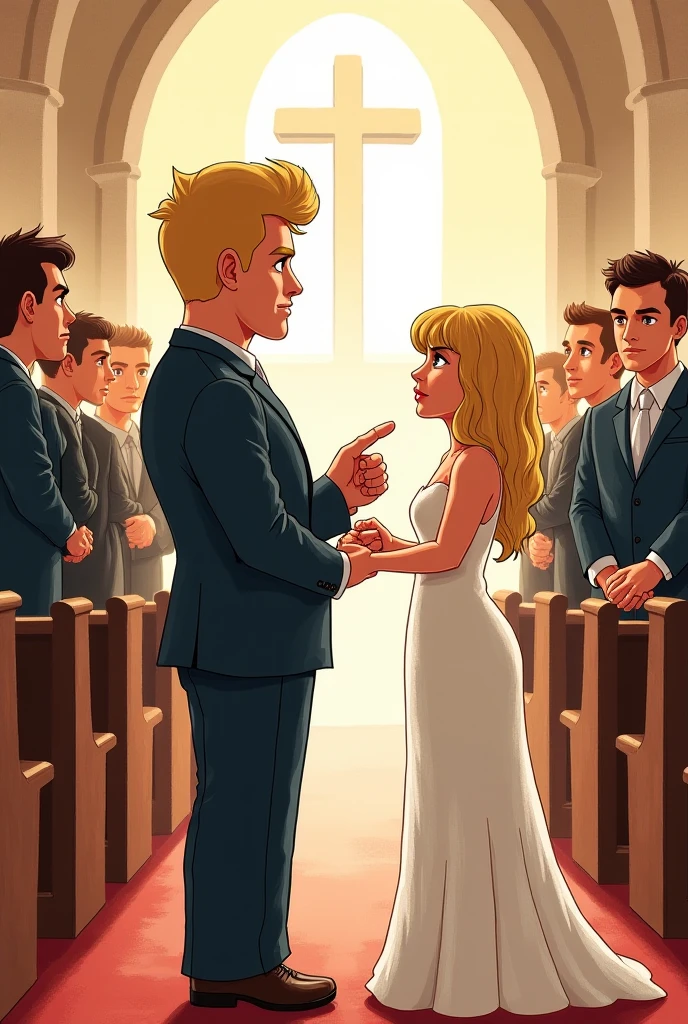 Photo of a hot and sexy tall busty BLONDE bride with a small son (Shota) having sex in a church , A nine-year-old boy penetrating and holding Bride grabbing her chest in the church , son penetrating her with his erection (agarrar) ((agarrar el pecho)), Sexy Bride in mini dress in church showing her tits, Modelo Mujer Latina Alta novia hermosa , La mejor calidad, ojos expresivos, Cara perfecta, sexy bride and her little son having sex in church , Son penetrating topless mom bride with his erection , Mom bride topless in the church wet and moaning