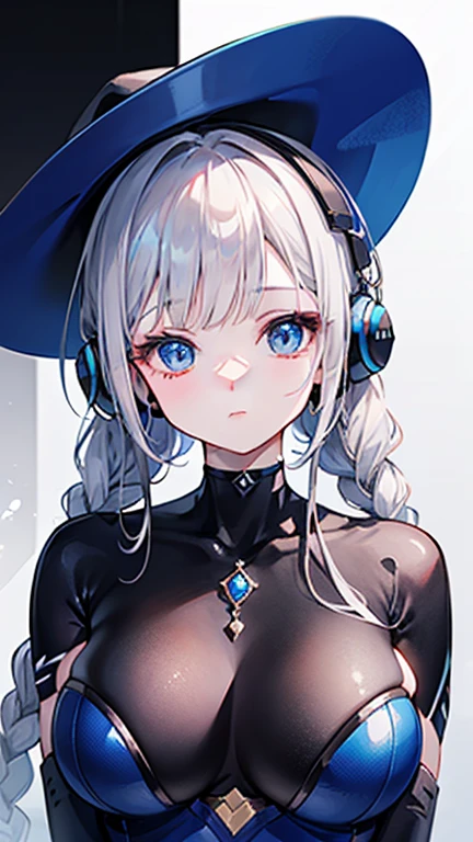 quality\(8k,wallpaper of extremely detailed CG unit, ​masterpiece,high resolution,top-quality,top-quality real texture skin,hyper realisitic,increase the resolution,RAW photos,best qualtiy,highly detailed,the wallpaper\),solo,1girl\(chibi,cute,kawaii,small kid,hair color white,braid hair,messy hair,eye color gray,big eyes,dark skin\),background\(messy tiny room\),(dynamic angle:1.6),when generating human hand generate human hand very correctly,from side