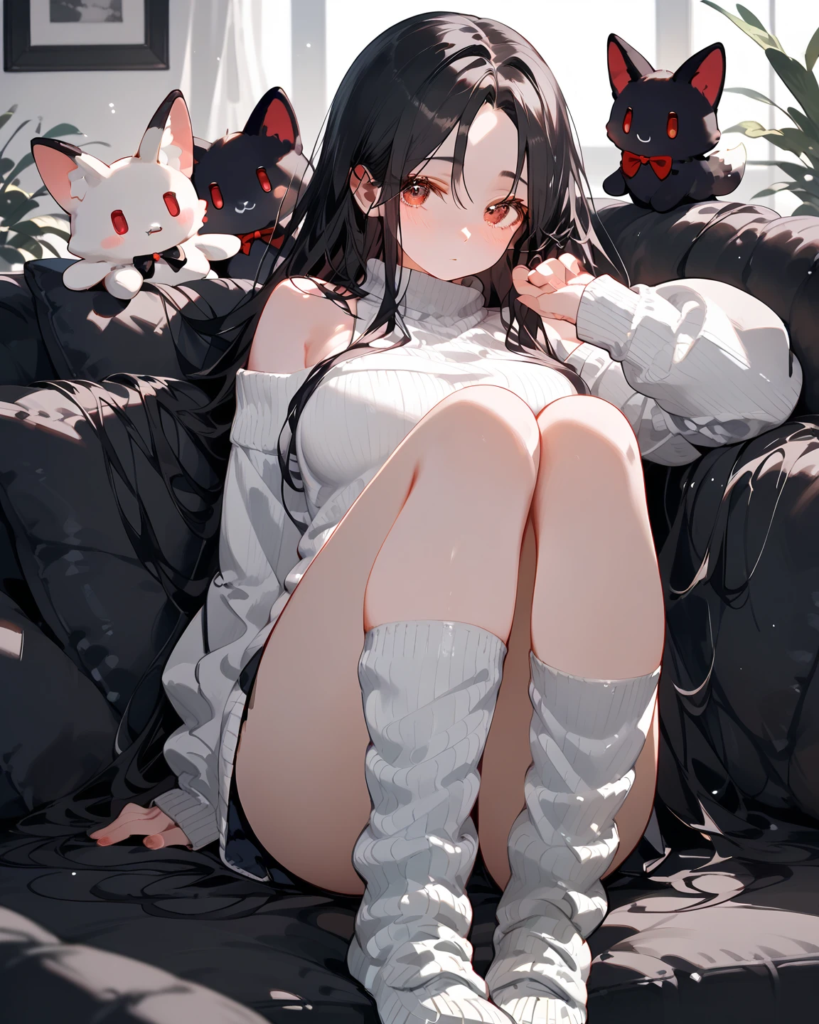 girl、2D、Browsing Caution、nude、nsfw、masturbation behavior、vagina、Spreading her legs
