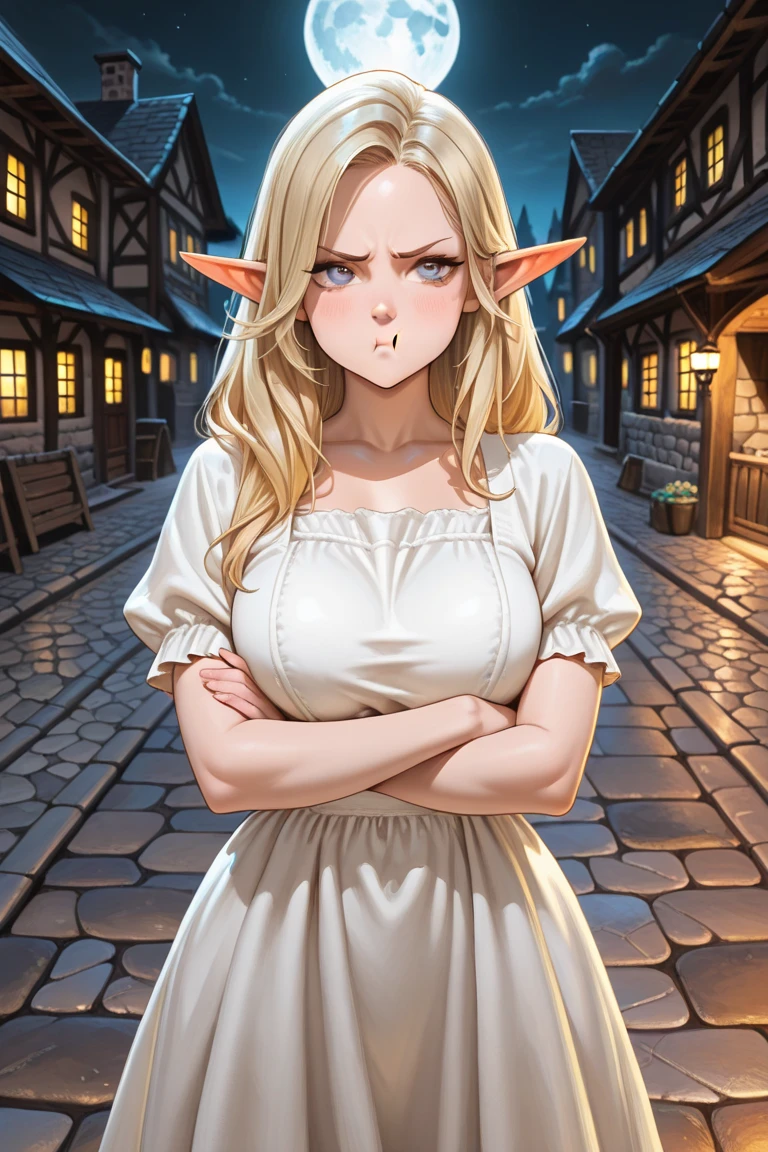 Perfect、Extremely detailed depiction、Highest quality、Professional illustrations、Perfect looks、Cinematic lighting、Detailed face、Detailed eyes、Detailed eyes、Beauty、Alone、female、sauce_game、Bianca in Dragon Quest 5、Big Breasts、Large Breasts、Blonde、Long Hair、Braid、Emerald green dress、Orange Cape、boots、Silver necklace、first round、Chain Lead、On all fours、Top view、Best Shot、Excessive sweating all over the body、My whole body is shaking、Moist eyes、Tears overflowing、Saliva、Lost the battle、Dirty clothes、Torn clothing、Erect nipples、shame、My face is red with embarrassment
