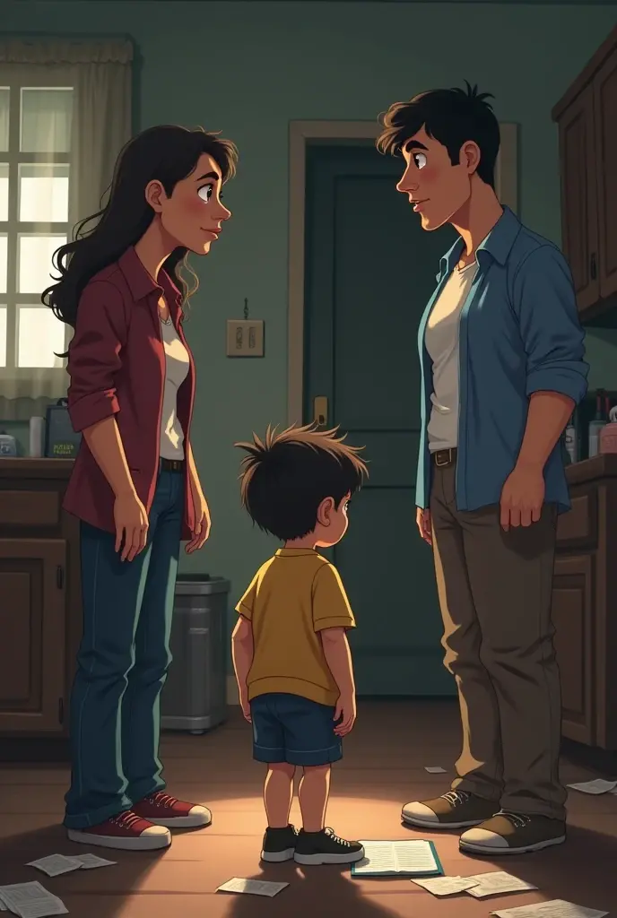 Parents compare son to mom&#39;s friend, parents scold their teenage son