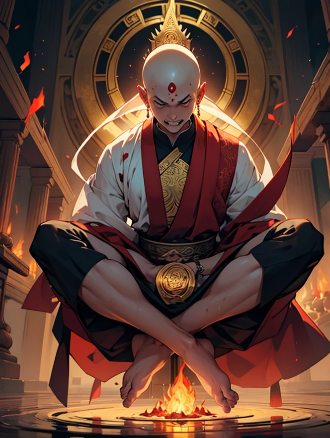 Vamana avatar, Swami, bald hindu, god, lord Vishnu, Hindu God,hindu, umbrella, calm god, vamana, avatar, Hindu god, Indian god