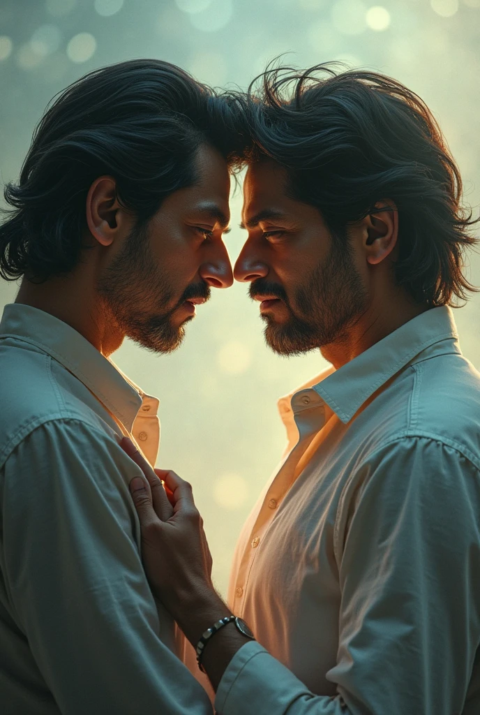 Picture of mohsin khan the indian actor is loving another handsome sexy man because he is been hypnotizing