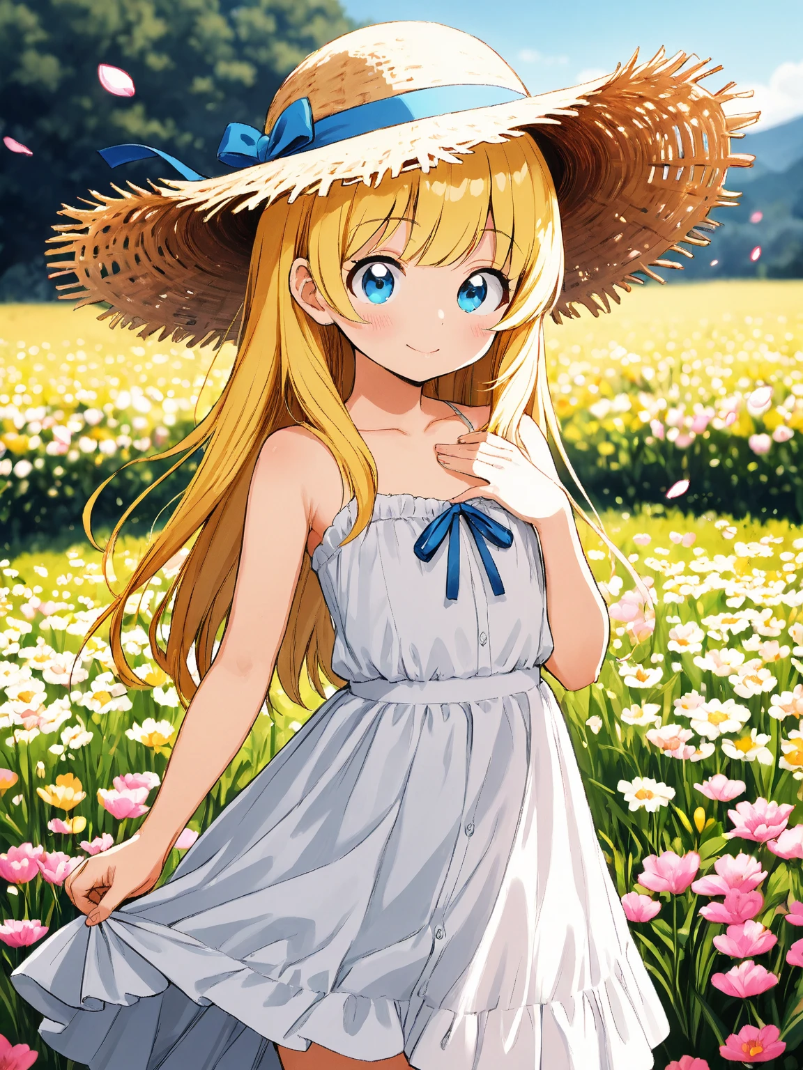 masterpiece, best_quality, 1girl, solo, flonne<lora:harada_takehito_v1:0.8>