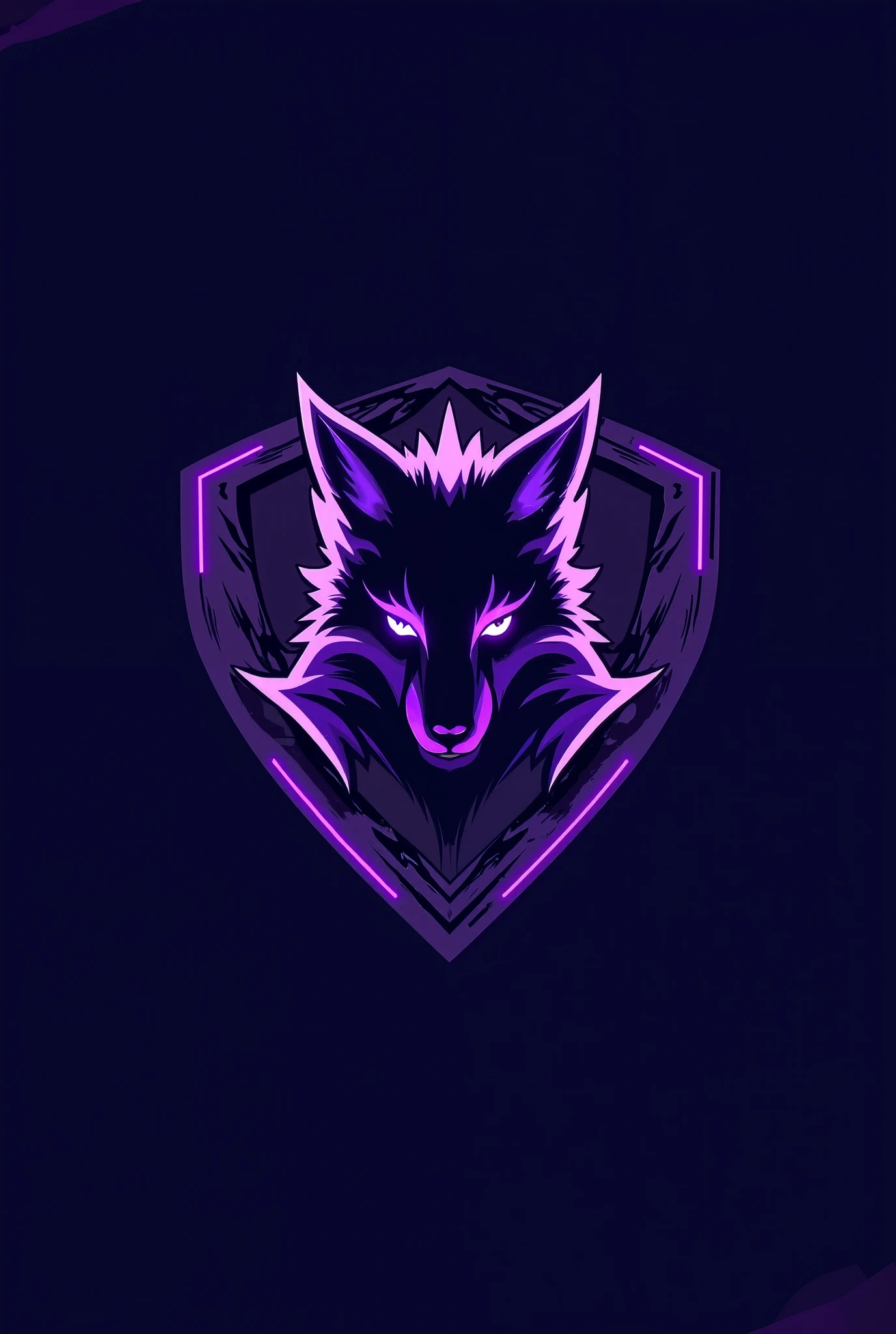 Design a minimalist but modern logo for my marketing named WargoGamer, featuring a symbol and the name in different fonts. The logo should emit an aggressive aura, with the symbol being a Husky in profile, abstract geometric shapes, intense and dynamic feel, 3D Art, rendered using Blender with high-detail textures