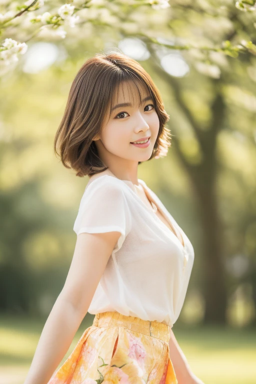 ((Highest quality、In 8K、masterpiece:1.3))、Sharp focus:1.2、Beautiful woman perfect body:1.4、Slim Abs:1.2、((Short Hair:1.2))、(trendy fashion in tokyo、shirt:1.1)、Background white、Wet body:1.5、Three-dimensional texture、Detailed eyes、(Brown Hair、Black Hair:1.2)、Very shiny hair、Backward view、Hair quality improvement、Handsome short、Short-haired blonde、No text