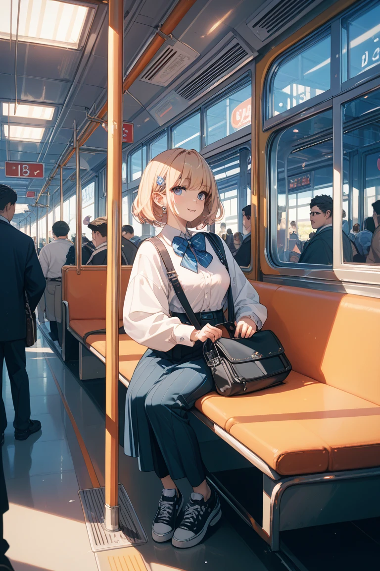 Pooping at the station