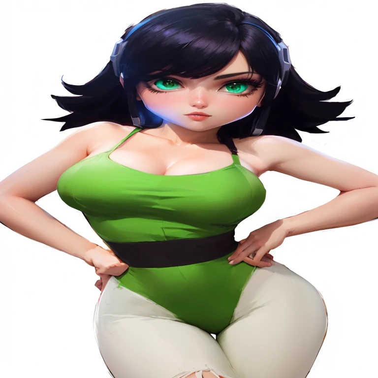 Cool woman,Sharp,face,faceアップ,faceのみ,breast enhancement,boyish,Black Hair,Short Hair,Short Hair,Very Short Hair,Characters only,１Peoples, Front View
