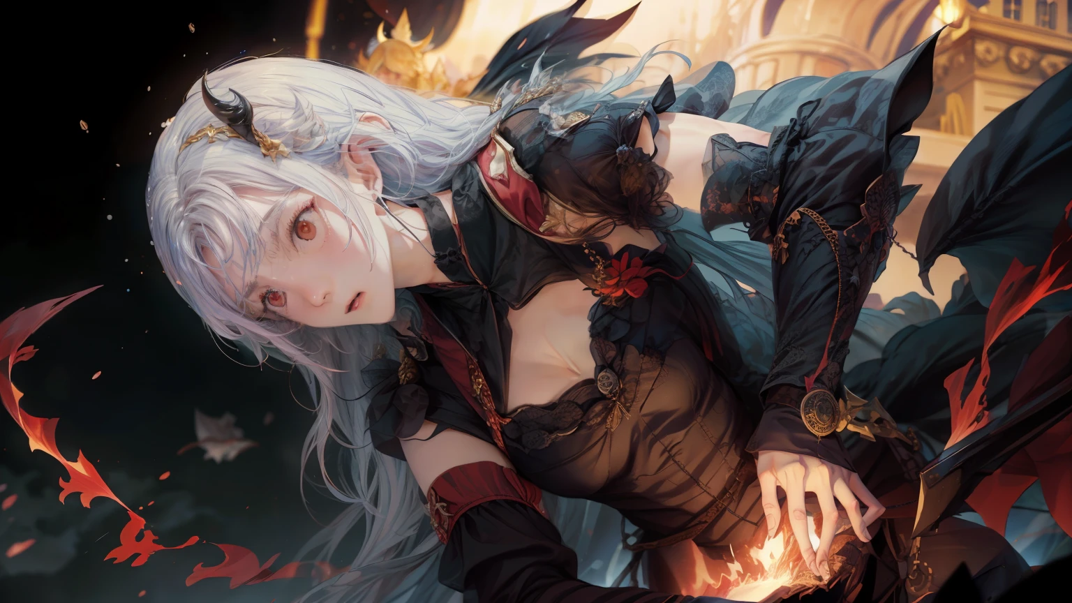 fantasy。The battle with the devil。Hero、