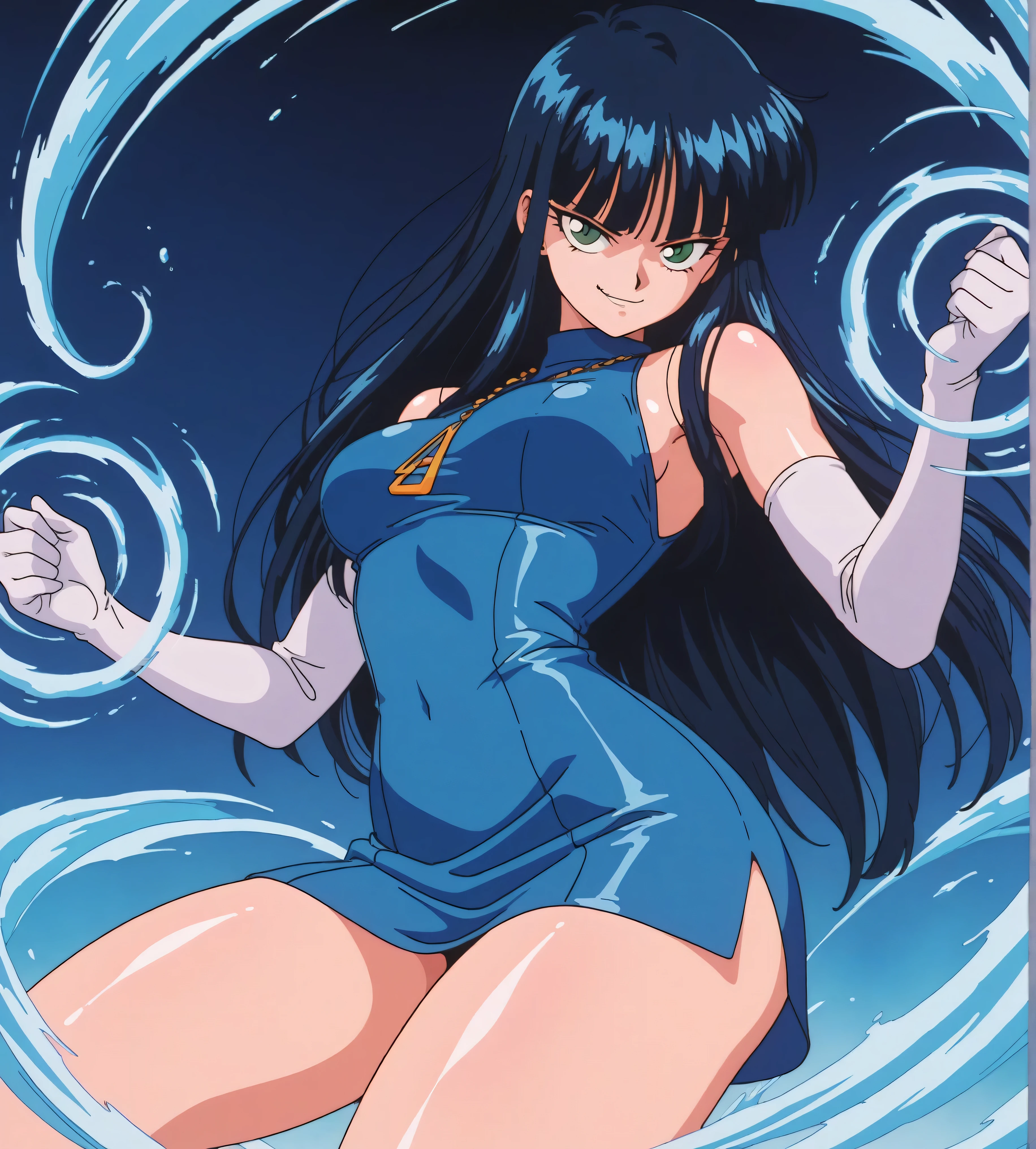 (masterpiece), best quality, expressive eyes, perfect face, cure white, DOLLSUIT,white leotard,highleg leotard,salute,mind control,fighter,
