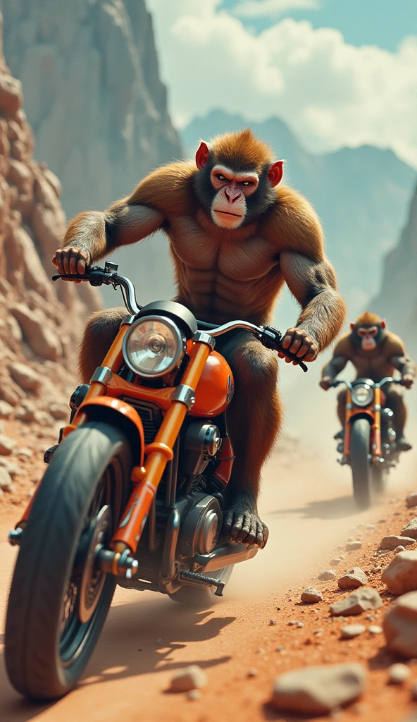 Hanuman driving car