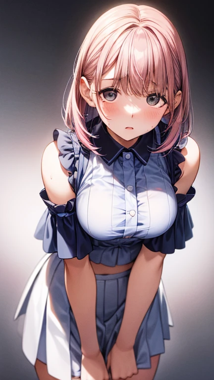 nsfw,uncensored,(super fine illustration,8K CG wallpaper,best quality,extremely detailed,ultra high res,best aesthetic),(cowboy shot,from front),ra high res), (8k:1.3),anime colored,perfect hands, perfect fingers, perfect legs,(cowboy shot,from front),(forehead:1.2),1woman,solo,idolmaster,(((idolmaster,(mizuki makabe), 1girl, 16yo, an extremely beautiful girl, beautiful face, perfect face, cute symmetrical eyes, double eyelid, small breasts, puffy_nipples, (perky breasts), narrow waist, (pubic blue hair:1.5), bsp, pussy juice dripping, ((short hair, blue hair almost white)), no makeup, sweaty body, BREAK ((white shirt, Long blue tie)), (open clothes),((small height:1.2)),((petite:1.2)), ((flat chest,very small breast)),(many sweat:1.5),(pubic black hair:1.3),(from below), (pussy focus), ((spread leg)),(straddling),(spread pussy:1.5),(love juice:1.2),(many sweat:1.5),(pubic hair:1.4),(bottomless:1.5),(complete nude),(no bra,no panty),(glasses),(open your mouth), ((a big smile)), ((out tongue)),(Nice touch), (one eye closed),((feel good)), ((happy)),(saliva),(sitting), (open vagina:1.5),(bukkake:1.7),(cum on Face:1.5),(cum on hair:1.5),(siting sofa), (squatting),(vaginal penis:1.2), testicle, (a man:1.2), hetero, (lady sit astride on man:1.3), (sex,lady on top,pov), (intense Sex:1.6), ,(look at viewer),(background,office,perfect lighting),