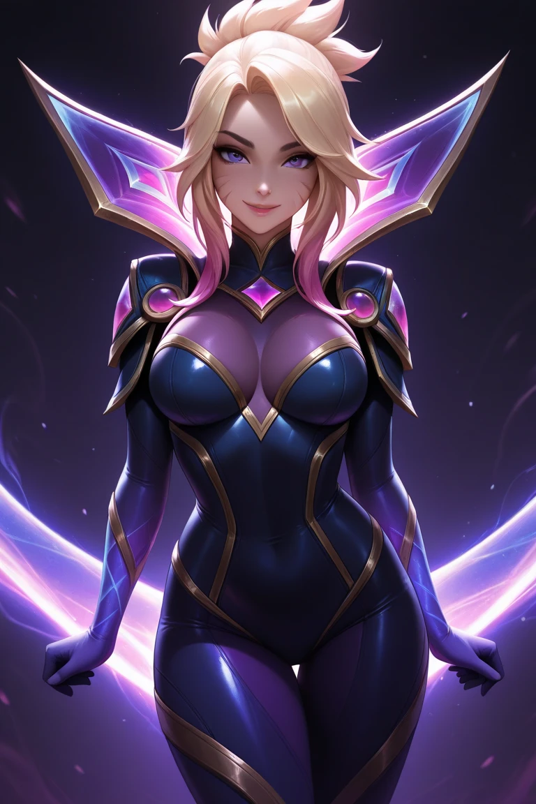 (Fraction_9,Fraction_8_Direction_7_up), （（1个female人））（1个female人），female，League of Legends，Sexy clothes，