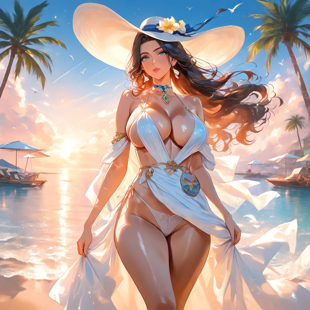 celestia from my little pony ,celestia as a girl , female body , Slender body , (((((wind blowing))))), out door ,desert , (beach in background) , (((walking toward))), (((posing))), bent back ,(((wear fantasy very sheer lace transparent dress))) , sexy pose , (((lewd and erotic)))) , (((no underwear))) , topless , exposed genitals , lust in her face , sexual pleasured face , breasts are visible , wear high heels , wide angles ,pubic hair ,feet , vagina is visible ,naked , nude , full body is visible ,relaxed ,orgasm , (((sexy pose))) , sexy face, bracelets , big breasts , lush breasts , Bulky Breasts , voluminous breasts ,look at to viewer , eye contact, high quality , detailed , wallpaper , realistic , feet are visible , wide camera angle