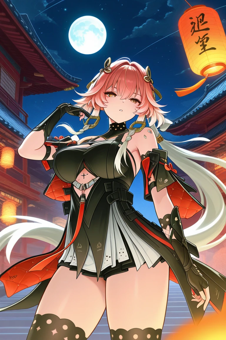 tsundere, angry, cheek bulge, pointy ears, anime style, blurry, cinematic lighting, perspective, pov, 8k, super detail, anatomically correct, masterpiece, high quality,white kneehighs,