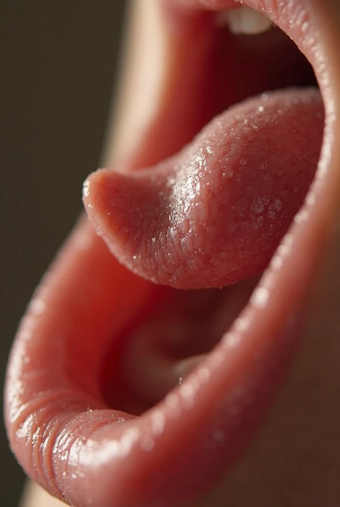 Close-up of female genitalia