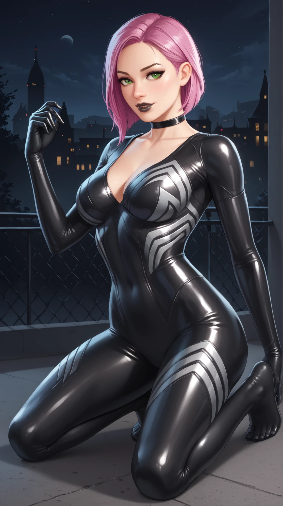 ((top-quality))Sweating、transparent full body image、thick and fresh lips (Glossy skin 1.7)Super close-up looking up from below(((Look sexy)))((masterpiece)、Breasts enlarged(1 shiny skin.1.4).(background gymnastics arena、)、(14 years old girl)'Buttocks in the face、((Shiny purple bodysuit that covers the entire buttocks.((Blonde Shorthair、))Sexy Posing、(Various poses)