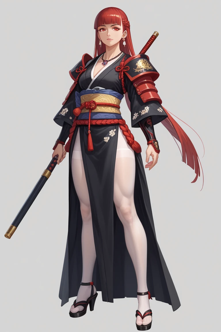 a close up of a woman in a costume with a sword, onmyoji detailed art, g liulian art style, from arknights, trending on artstation pixiv, by Yang J, cushart krenz key art feminine, guweiz on artstation pixiv, rossdraws sakimimichan, onmyoji, 3d realistic, Sempurna, tidak cacat, sangat detail