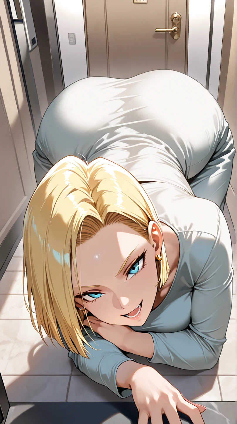 score_9, score_8_up, score_7_up, source_anime, flat color, anime screencap, ikuchan, BREAK, 1boy, dominant white male, male, shota, 1lgirl, milf, dark skinned female, interracial, side view, doggstyle, creampie, indoors, cute shota, cute boy, looking at viewer, faceless male, netorare, cuckolding, cuckold pov
