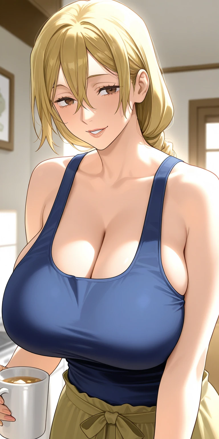 Big titlack tight skirt,  full bodyesbian, cleavage, Good anatomy, Masterpiece, Best quality, 4K, 8K, Professional photography, Soft light, Sharp focus, 1 girl, Blonde hair, in class room, Blonde hair, Spin-off of banks, Detailed face+Brown eyes, Open lips, lipstick, perspire，Sweat a lot，Blushlush，Be red in the face，I had a lot of sweat on my face，Blushlush），（stooped，Buttresigboobs，Enchanting pose，A sexy pose）,deep navel show:1.3,front view,sports bra,toned abs,long oval shaped navel that seems deep and big:1.3