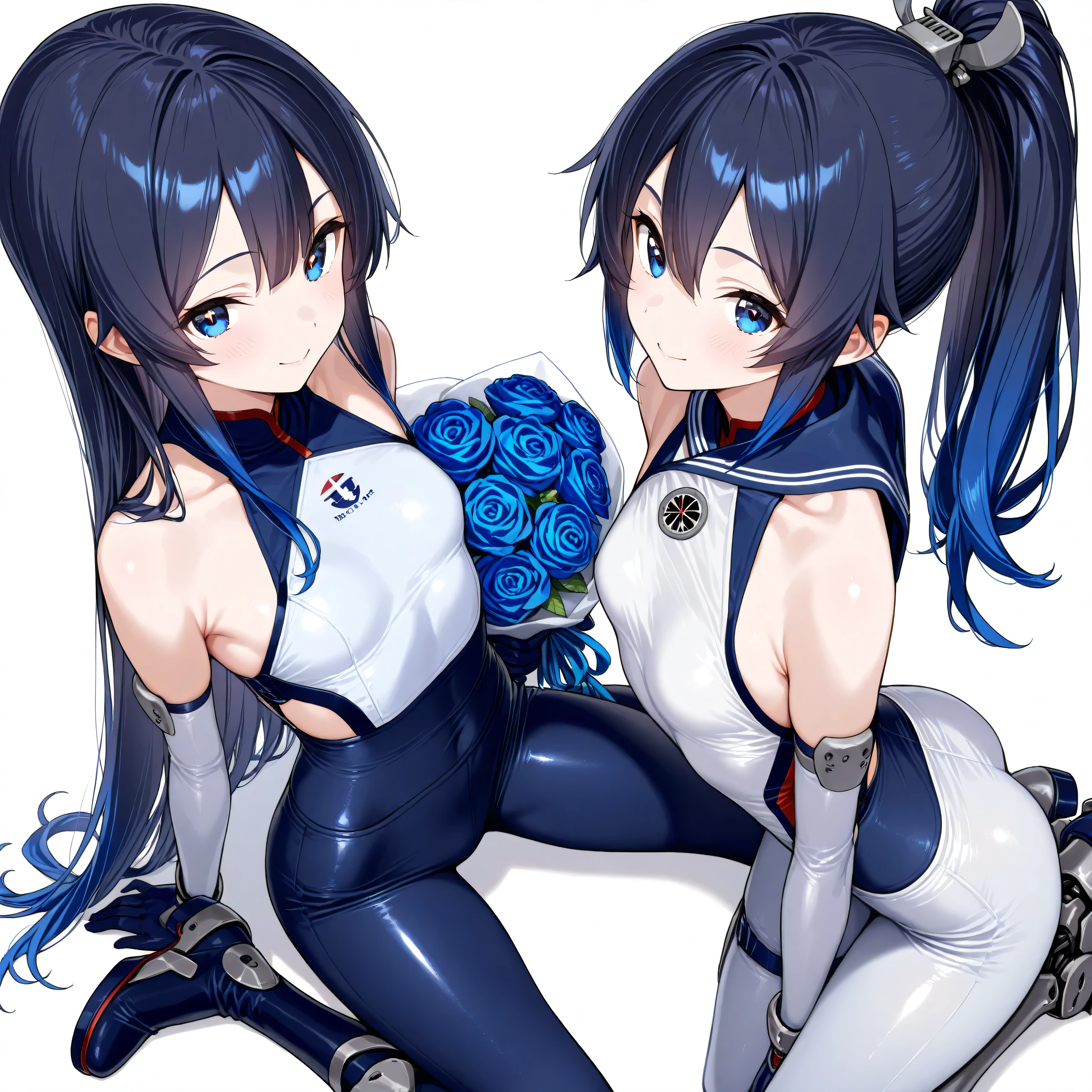 2Female Fighters、Blue haired Japanese girl、Close-up of a girl in a blue leotard、Blue glossy leotard、Black fishnet stockings、Blue shiny boots、Saiyan Girl, wonderful, Nano Girl, Female body type, Inspired by Hiromu Arakawa, Anime Manga Robot!! Anime Girls, Fubuki, Full Body Suit, by Hiromu Arakawa、wonderful, silk, Beautiful and attractive anime , Anime Girls of the future, tears,Drooling,Pee,Sweat,Tongue out,incontinence,Peeing、Estrus、Eyes wide open,Estrus,Blushing,Nipples are erect,Face is hot、Lust、incontinence、Armpit Hair、pubic hair、Nipples are erect、My crotch is wet、Being restrained、My breasts are being massaged、A finger is inserted in the crotch、Estrus