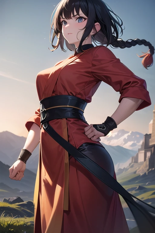 master part, best quality, sozinho, 1girl, Azula, boca fechada, Sorriso, maquiagem, decote, (camisa branca, minissaia, Panties), quadris largos, Standing, pernas afastadas, batom, Looking at the Viewer, school background, Erotica, Gyaru, Estudante-, corrupto, tatuagem em jiaote