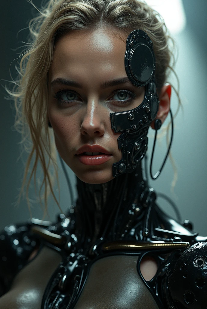RAW photo, portrait, cute posing girl, pretty smirking face, black short straight hair, slim short dress, (glitching effect, glitch:1.2), GlitchFashion style, (artstation trend, masterpiece:1.2), abstract technology complex background
8k uhd, dslr, soft lighting, high quality, film grain, Fujifilm XT3, (intricate details:0.9), (hdr, hyperdetailed:1.2)