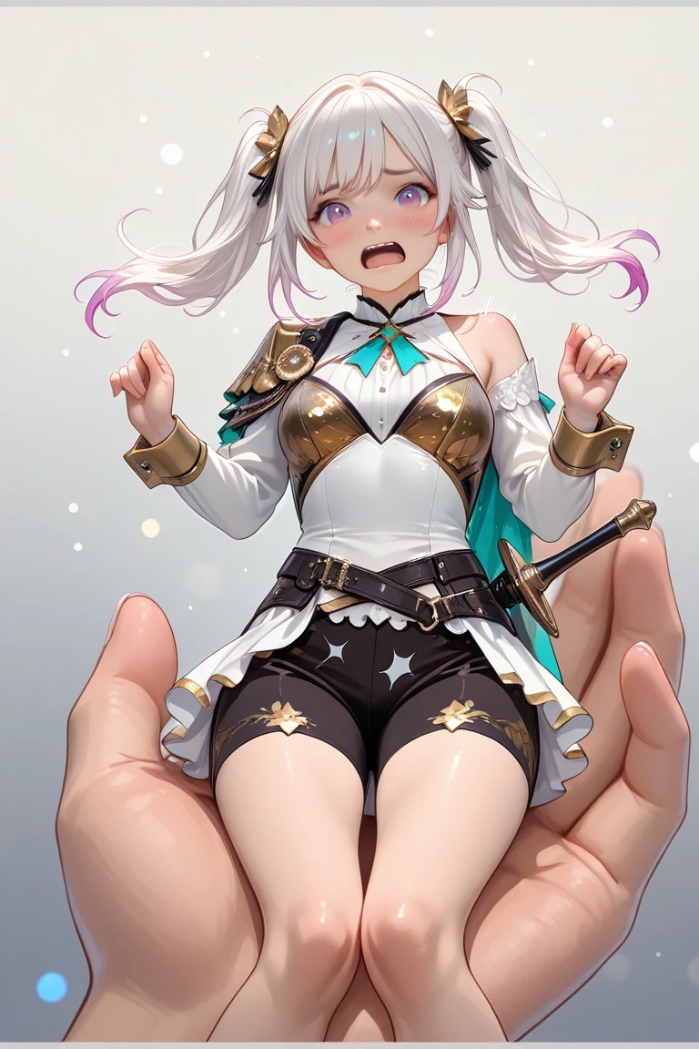 Her mouth is slightly closed and she's embarrassed, high quality of wavy lines, 4K, real, realistic, professional, Extreme Detailed Description, HDR, studio lighting, sharp focus, vibrant colors, Bokeh, Portraits of Elegant Women, OIL PAINTING