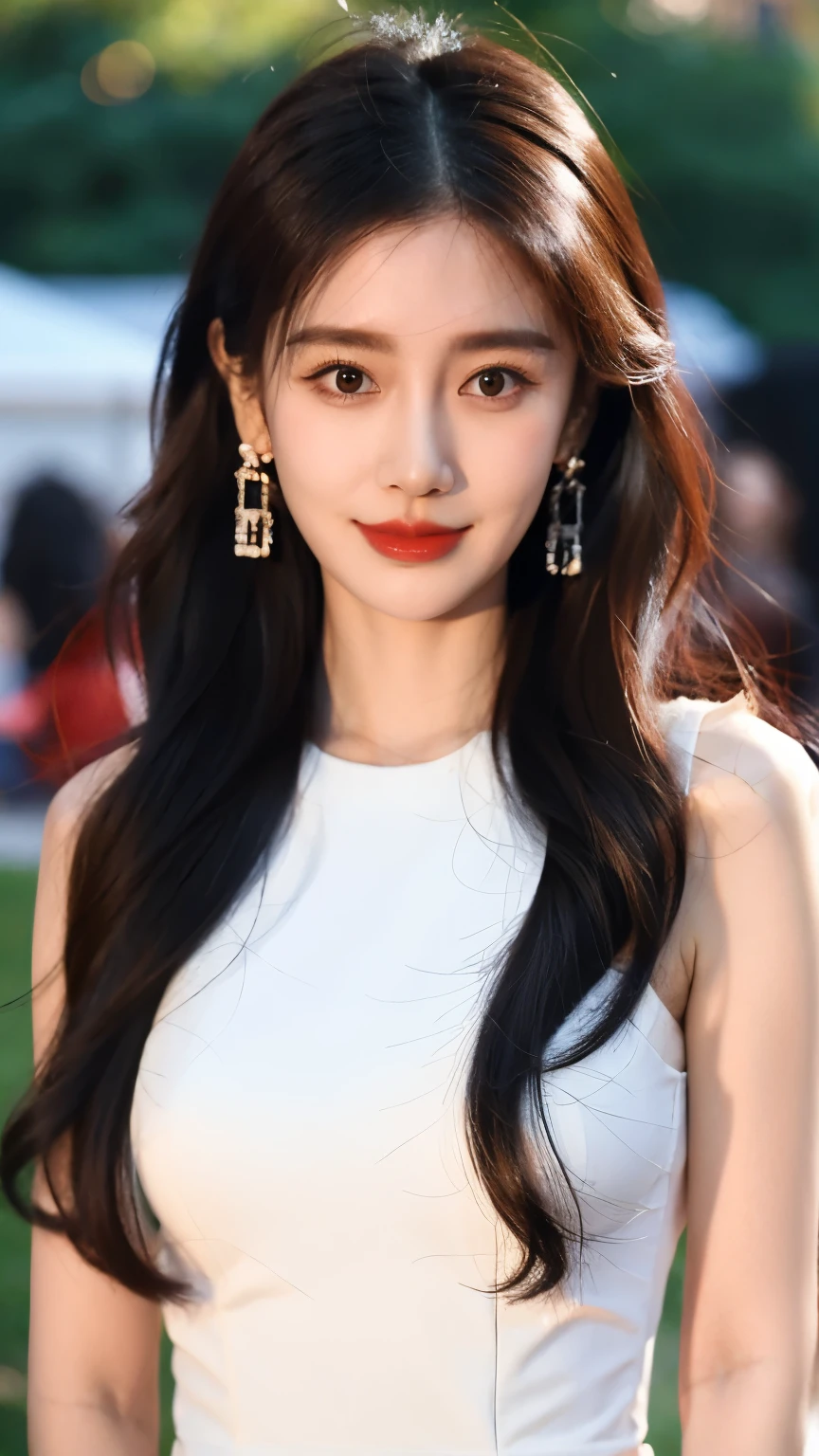 Ultra HD resolution,artistic photos,21year girl,earrings,long hair,Cold white skin,E cup,show out ,messy hair , messy hair ,Ruddy face,dress less