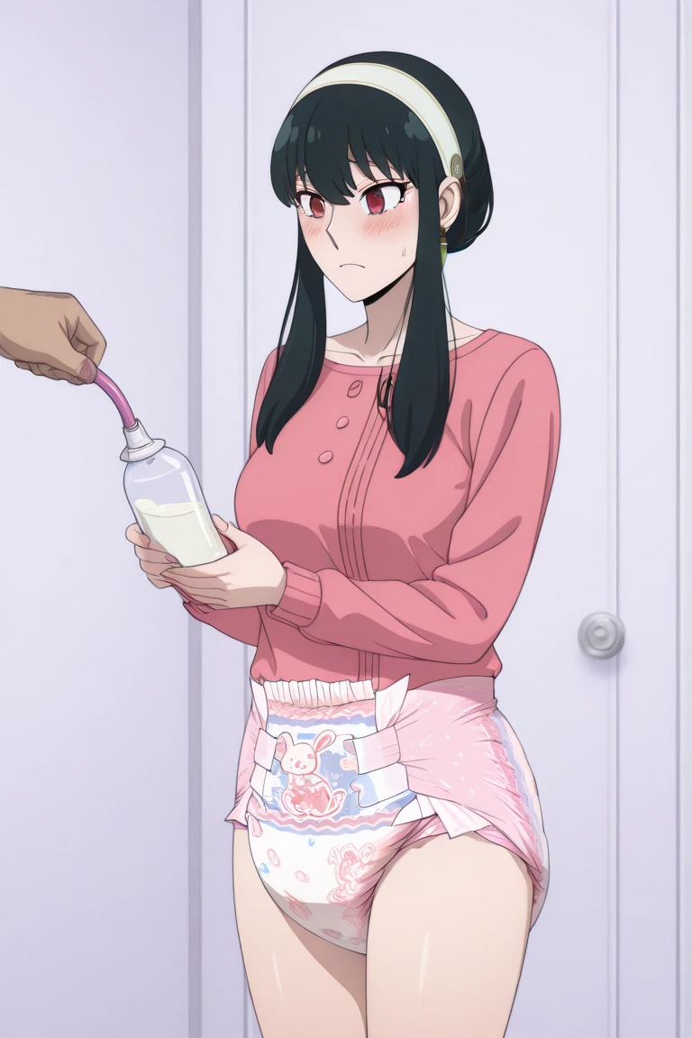 Yor Briar, diaper, exam, enema, abdl, gyno,