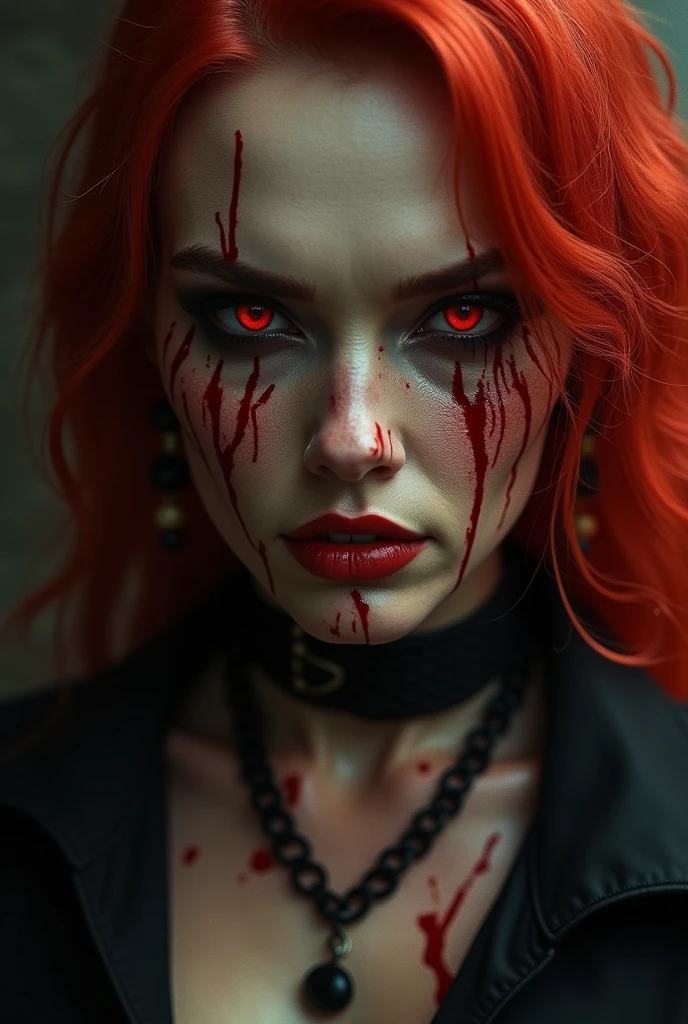 a portrait of vampire with a bloody tear coming down from he eye, an exotic beautiful female vampire, dynamic hair color, dynamic hair style, ultra detailed face, best detailed face, dynamic eye color, ((1single red teardrop, teardrop made of blood coming down from the eye: 1.3)), Ultra-high resolution, High Contrast, (masterpiece:1.5), highest quality, Best aesthetics), 16K fantasy art, best details, best quality, highres, (ultra wide angle: 1.2), 16k, [ultra detailed], masterpiece, best quality, (extremely detailed), ladyshadow, magical sky, crying style
