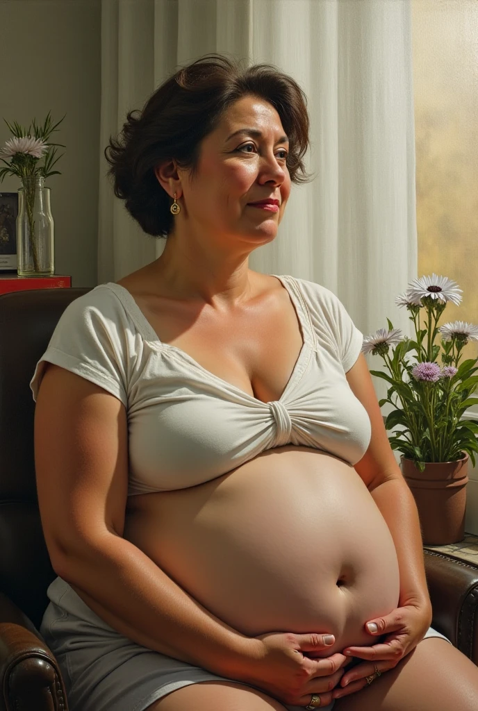 full body shot, full naked, big thighs, loose waist, very small breast, fat belly, small stature, short height, slightly chubby body, pubic hair is dark, dark nipples, standing, mature, MILF, 40 years old, natural skin textured, full body photo of naked turkish woman, full nude, showing all body, face looking to viewer, at front of beautiful park, in the morning, look at viewer showing very pitiful face asking for forgiveness, (cinematic:1.3), intricate details, (ArtStation:1.2), beautiful trimmed hair, straight hair, naked, nude